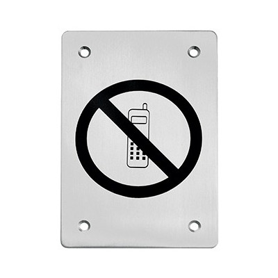 Piktogram TUPAI - zakaz używania telefonów