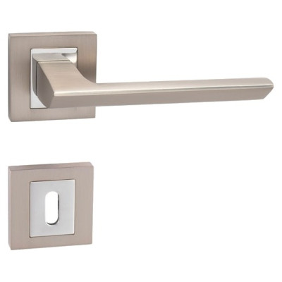 Klamka JASPER - HR - Nikiel perła / Chrom błyszczący