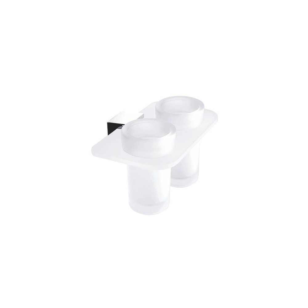 Podwójny uchwyt i dwie kubki do mycia zębów IXI NIMCO KIBO Ki X3-58DW-26