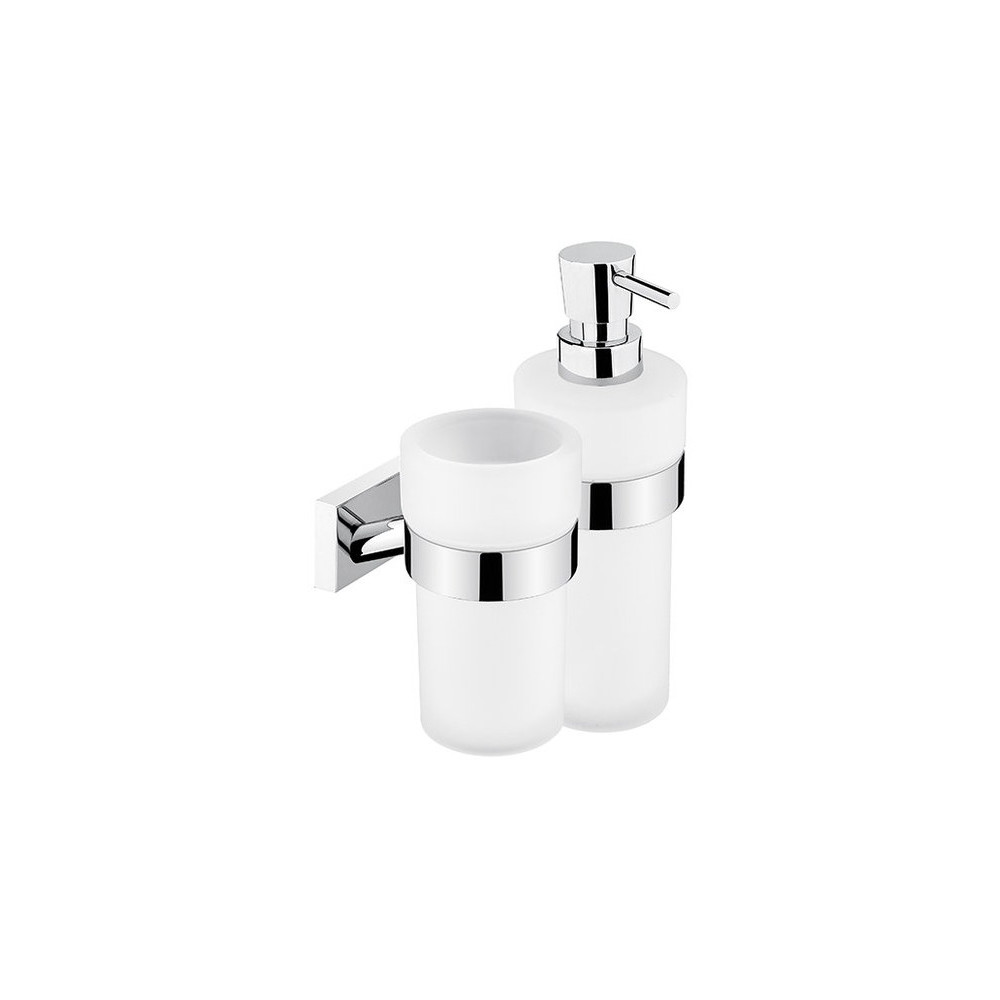 Kubek do mycia zębów i dozownik mydła NIMCO KEIRA KE 2205K31W-T-26