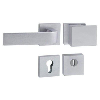 Klamka bezpieczeństwa TUPAI CUBO/CINTO - HR 3230/2732 - Chrom szczotkowany