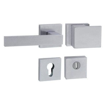 Klamka bezpieczeństwa TUPAI CUBO/SQUARE - HR 3230/2275 - Chrom szczotkowany