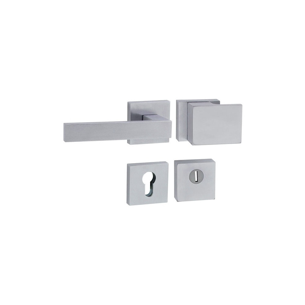 Klamka bezpieczeństwa TUPAI CUBO/SQUARE - HR 3230/2275 - Chrom szczotkowany