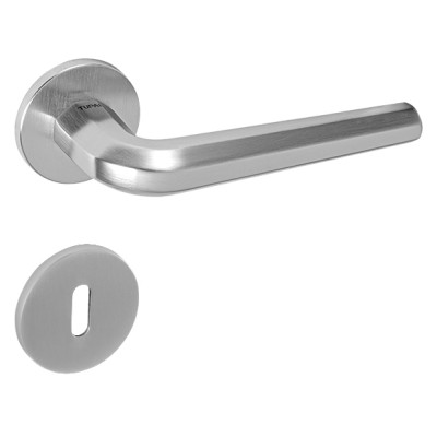 Klamka TUPAI OKTAGON - R 4160 5S - Chrom szczotkowany
