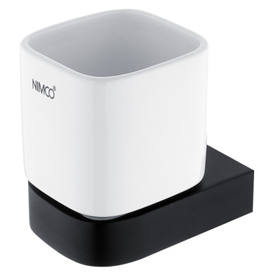Kubek do mycia zębów NIMCO NIKAU BLACK NKC 30058K-90