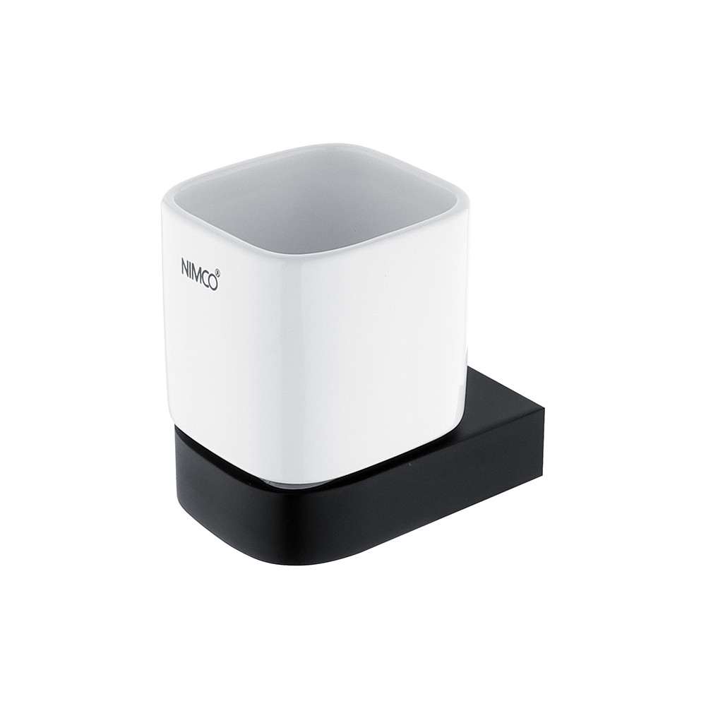 Kubek do mycia zębów NIMCO NIKAU BLACK NKC 30058K-90