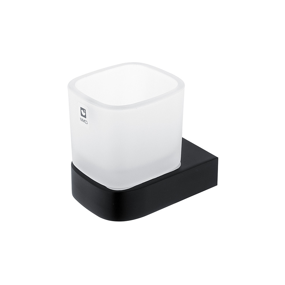 Kubek do mycia zębów NIMCO NIKAU BLACK NKC 30058C-90