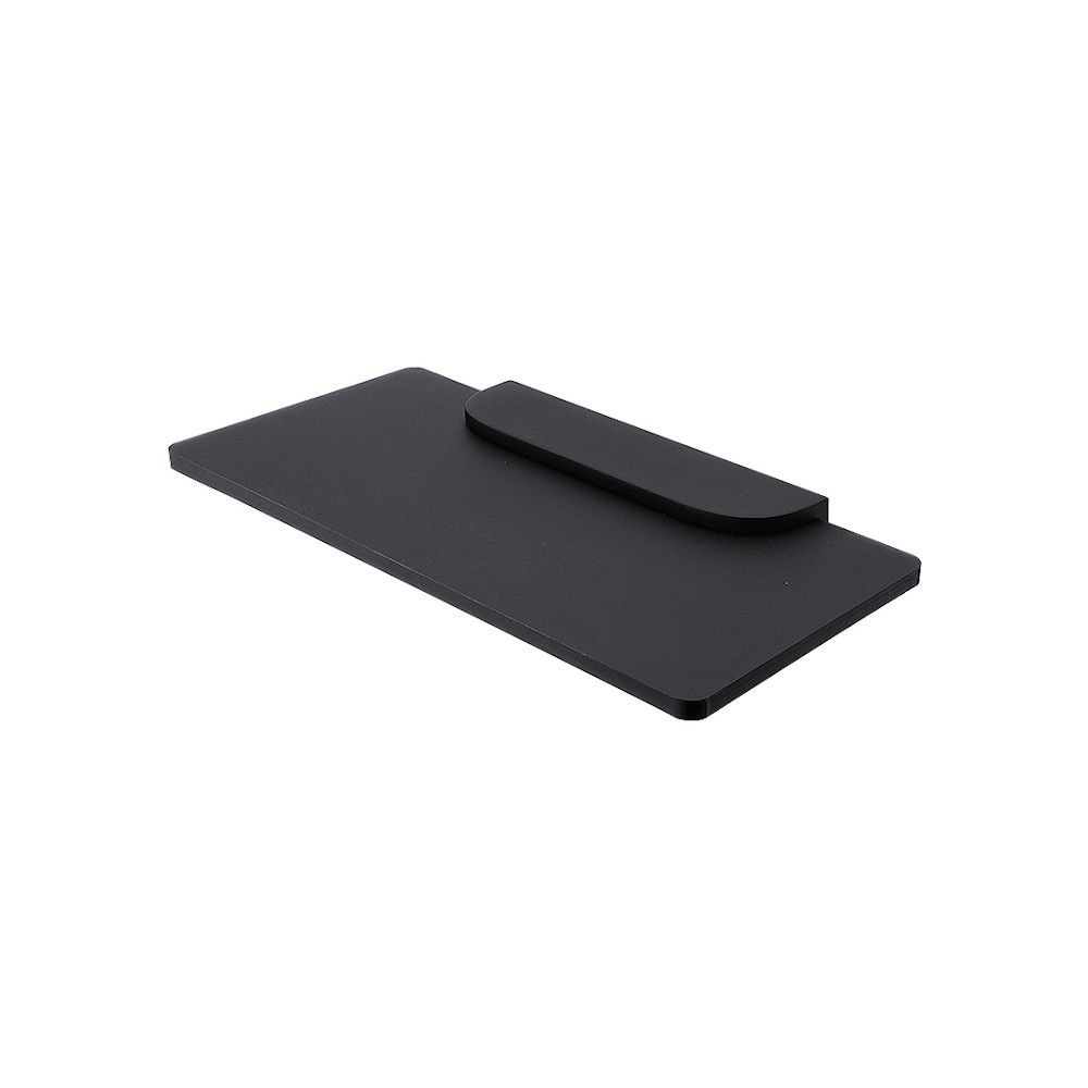 Półka szklana z uchwytem IXI NIMCO NIKAU BLACK NKC X320-C-90