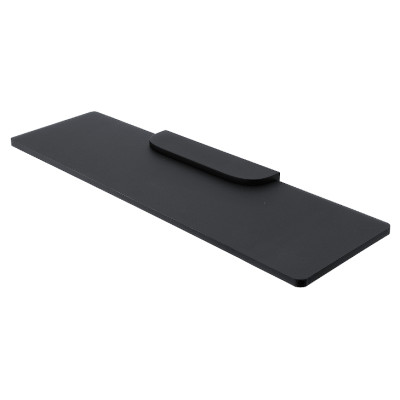 Półka szklana z uchwytem IXI NIMCO NIKAU BLACK NKC X350-C-90