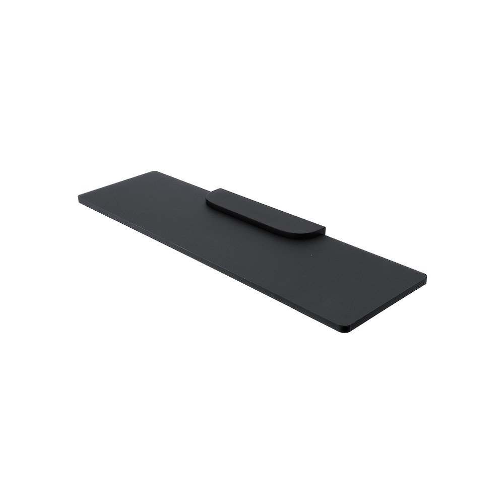 Półka szklana z uchwytem IXI NIMCO NIKAU BLACK NKC X350-C-90