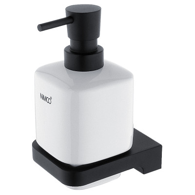 Dozownik mydła NIMCO MAYA BLACK MAC 29031K-T-90