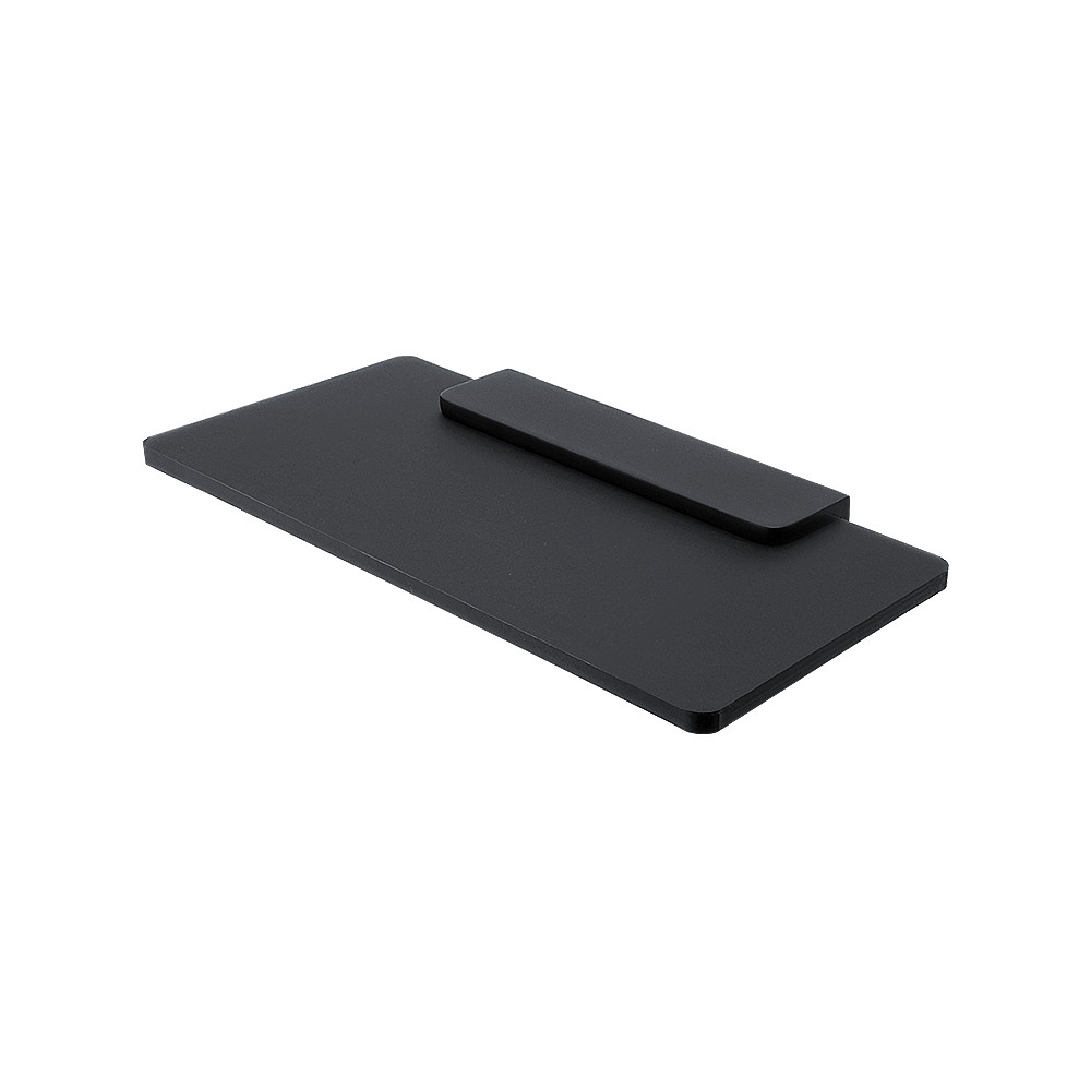 Półka szklana z uchwytem IXI NIMCO MAYA BLACK MAC X320-C-90