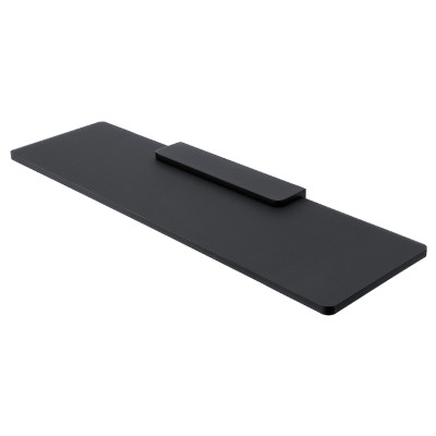 Półka szklana z uchwytem IXI NIMCO MAYA BLACK MAC X350-C-90