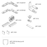 Okucia do drzwi składanych SISCO SISTEM - FOLDING DOOR (SERIE 100)