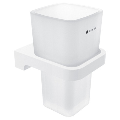 Kubek do mycia zębów NIMCO MAYA WHITE MAB 29058H-05