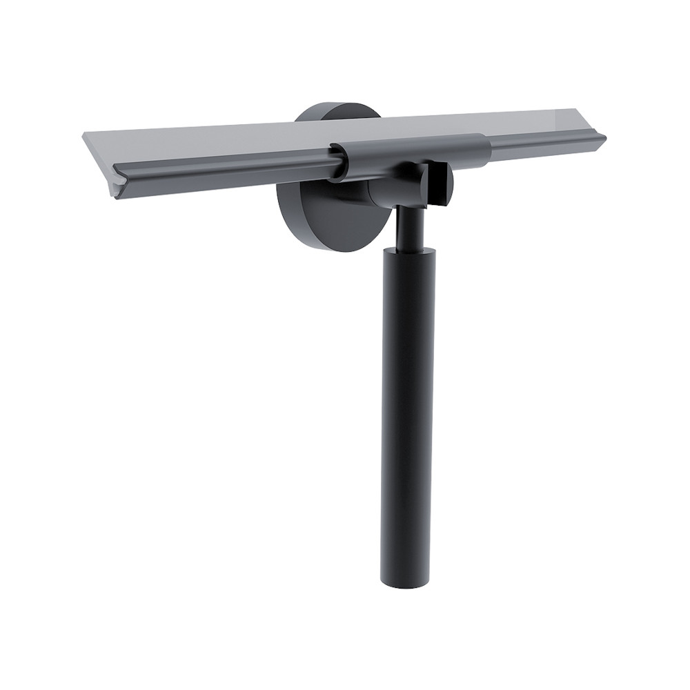 Ściągaczka do kabiny prysznicowej NIMCO UNIX BLACK UNC 13012-90