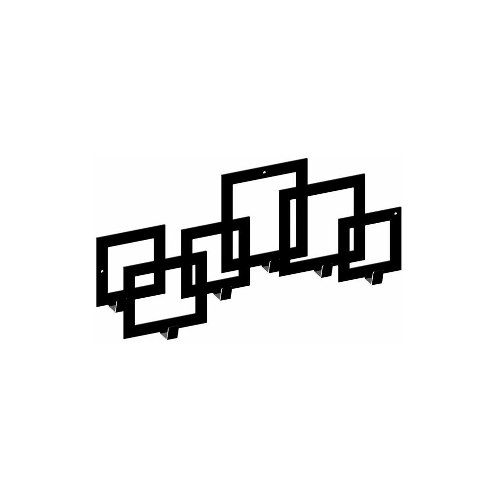 Wieszak CUBE - Czarny