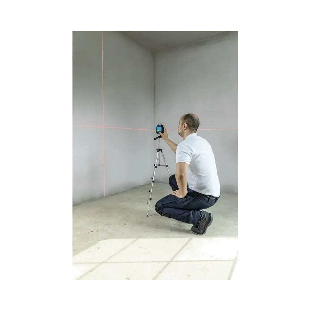 Poziomnica laserowa czerwona 3D HÖGERT