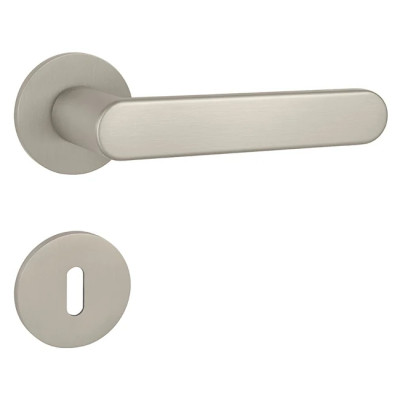 Klamka TUPAI ROUND - R 3957 5S - Nikiel matowy